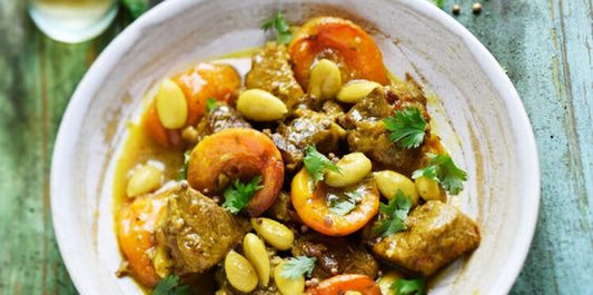 🌸 Emincé de veau aux Abricots Secs et Amandes