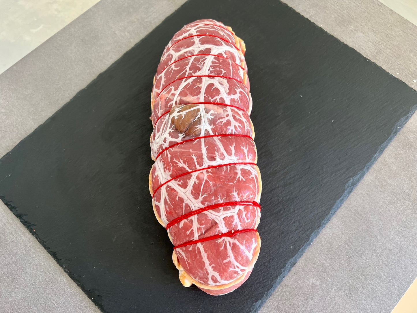 Rôti de veau farci aux Marrons