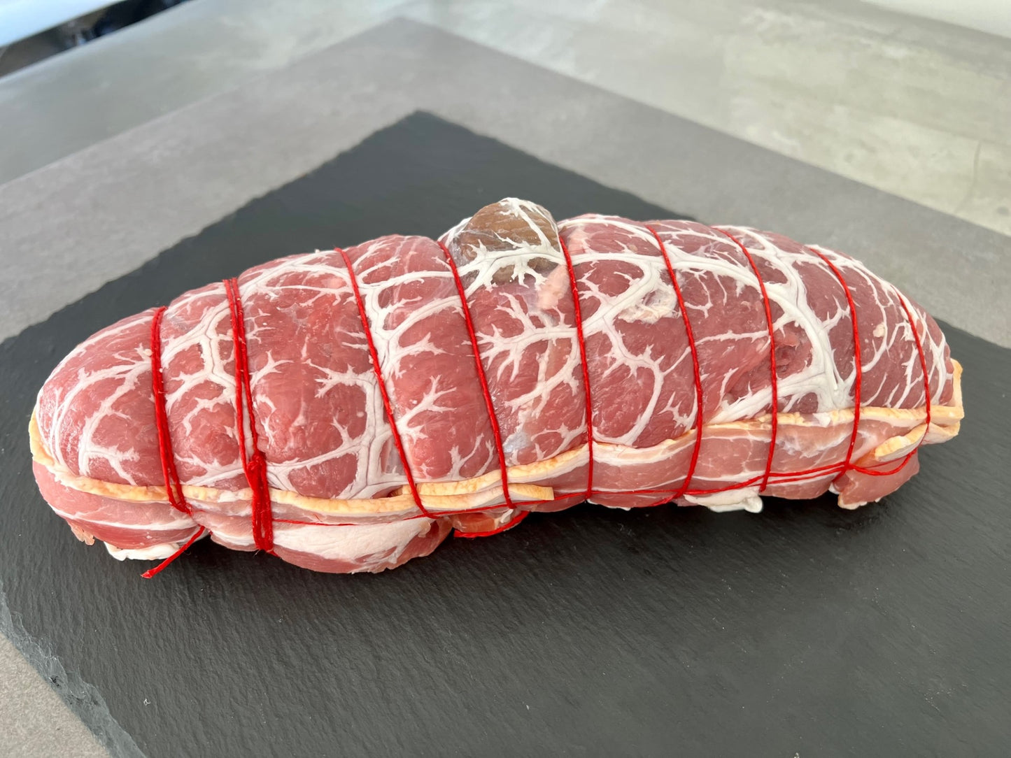 Rôti de veau farci aux Marrons