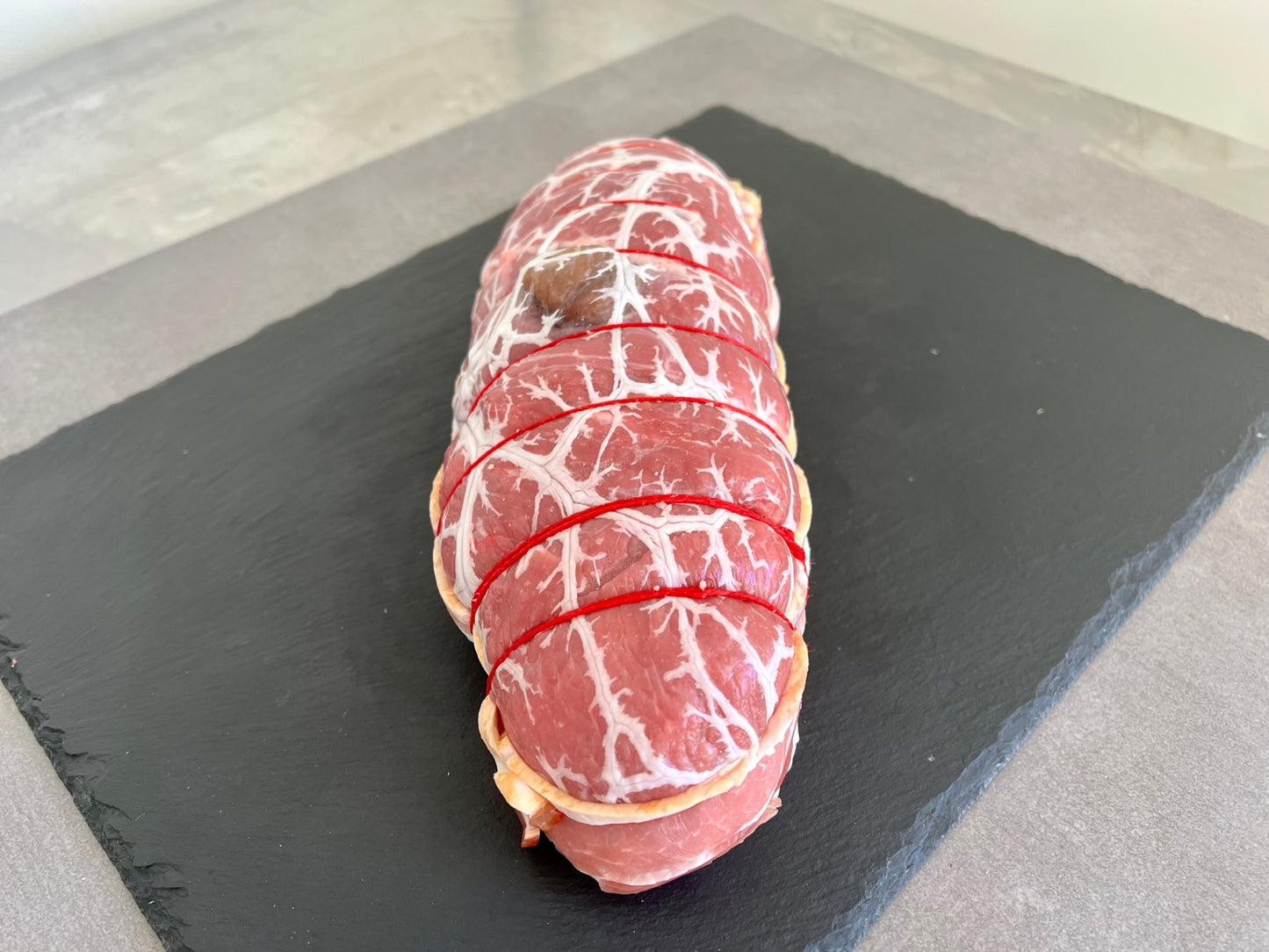 Rôti de veau farci aux Marrons